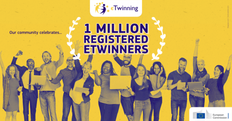 Un millón de profesoras/es en la comunidad educativa eTwinning