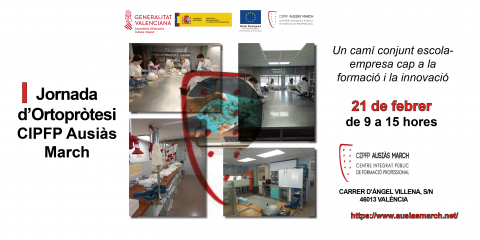 I Jornada Ortoprótesis Ausiàs March I Jornada Ortoprótesis Ausiàs March