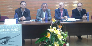 Visita de D. Miguel Soler Gracia, Secretari Autonòmic d'Educació. Clausura de less XIV Jornades