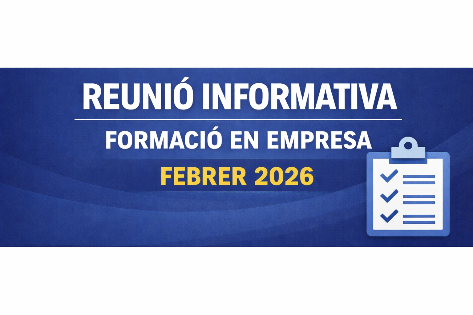 Reunión alumnado inicio FE febrero