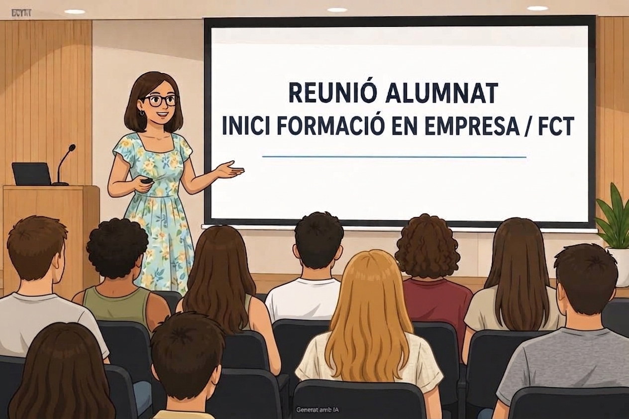 REUNIÓ ALUMNAT de 2n. INICI FCT/FE 1r. PERIODE